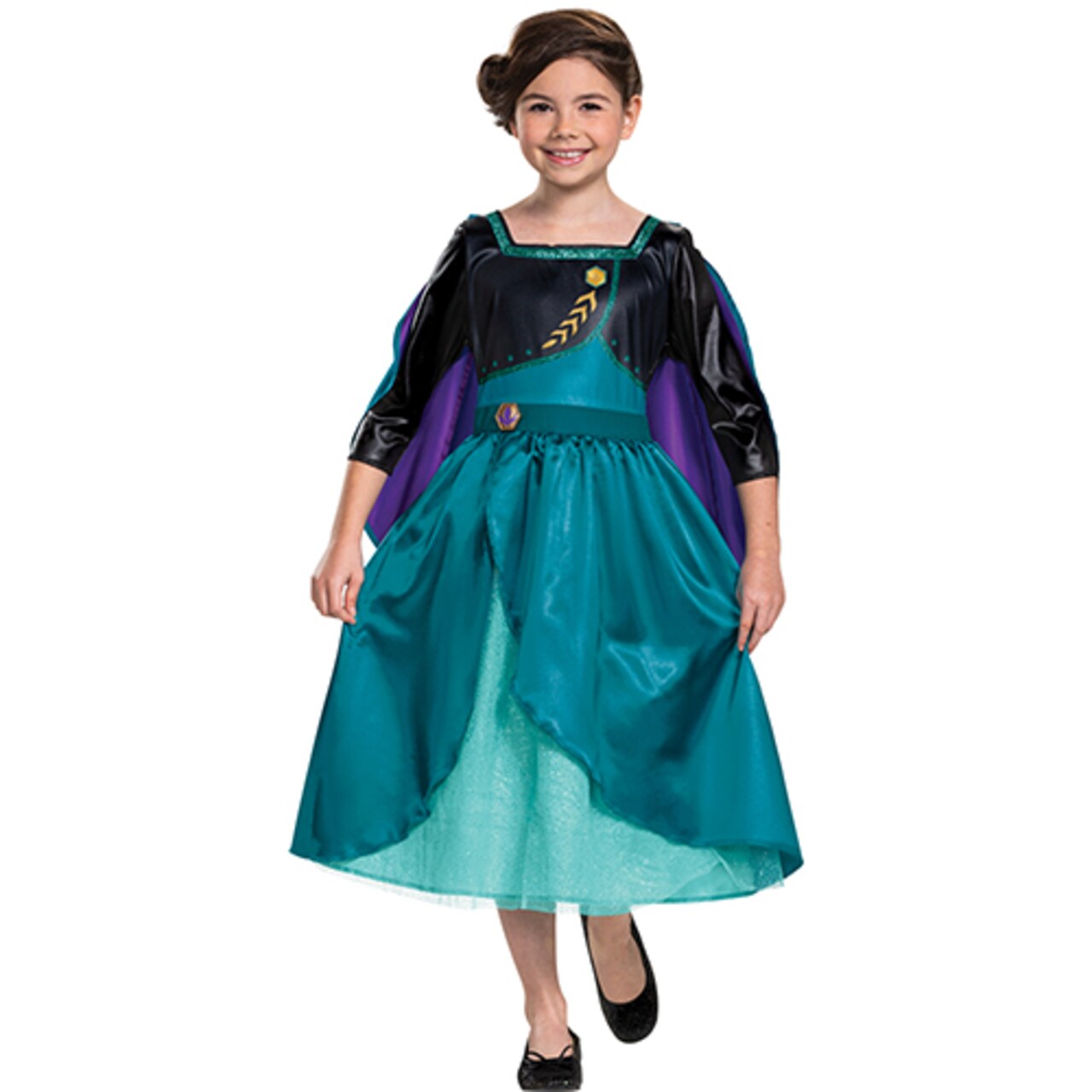 Disney Frozen 2 Queen Anna Fancy Dress Child Costume, Toddlers 3 - 4 Years